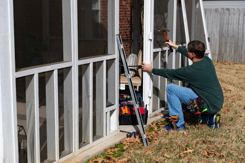 Porch Ceiling Construction