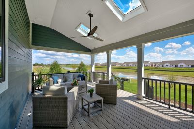 Porch Ceiling Construction