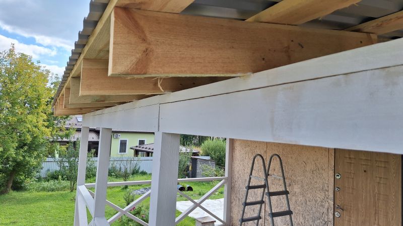 Porch Ceiling Construction