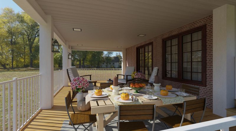 Modern Vinyl Porch Ceilings